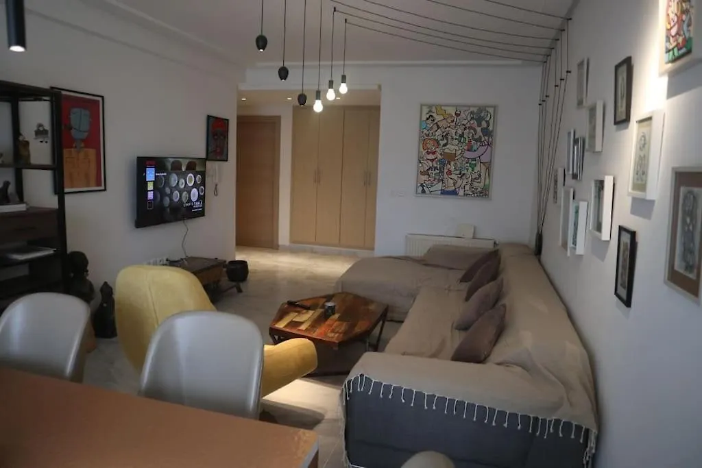 Un Logement Artistique, Chic Et Contemporain Tunis 0*,  Tunisia